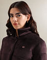 U.S. Polo Assn. Women High Neck Solid Jacket