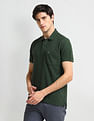 Arrow Sports Chest Pocket Heathered Polo Shirt