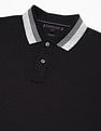 Tommy Hilfiger Solid Regular-Fit Cotton Polo Shirt