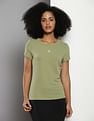 Calvin Klein Slub Ribbed Slim T-Shirt