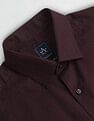 Arrow Solid Manhattan Slim Fit Shirt