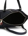 Tommy Hilfiger Solid Blue Nylon Handbags