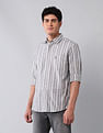 U.S. Polo Assn. Denim Co. Vertical Striped Pure Cotton Shirt