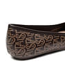 U.S. Polo Assn. Women Panelled All Over Monogram Ballerinas