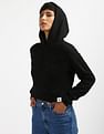Calvin Klein Rib Mix Tab Hooded Sweatshirt