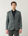 Arrow Zero Calorie Slim Fit Textured Blazer