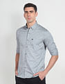 Arrow Sports Geometric Print Cotton Casual Shirt