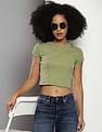 Calvin Klein Mock Neck Monogram T-Shirt