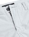 Flying Machine Slash Slim Tapered Fit Solid Trousers