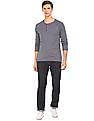Aeropostale Long Sleeve Henley T-Shirt