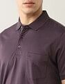 Arrow Solid Pure Cotton Polo Shirt