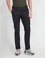 Arrow Sports Solid Dobby Autoflex Trousers