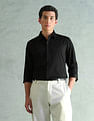 Arrow Newyork Slim Fit Smart Satin Shirt