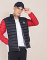 U.S. Polo Assn. Panelled Colour Block Puffer Jacket