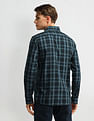 Arrow Sport Dobby Gun Club Checked Shirt