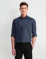 Arrow Abstract Print Cotton Shirt