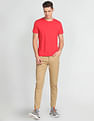 Flying Machine Twill Solid Trousers