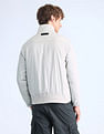 Flying Machine Relaxed Fit Solid Padded Jacket