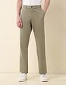 U.S. Polo Assn. Textured Riley Straight Fit Twill Trousers