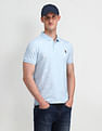U.S. Polo Assn. Denim Co. Muscle Fit Printed Polo Shirt