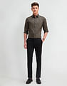 Arrow Newyork Slim Fit Jaquard Shirt