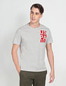 U.S. Polo Assn. Denim Co. Brand Print Heathered T-Shirt