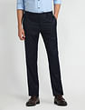 Arrow Checked Slim Fit Trousers