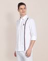 U.S. Polo Assn. Vertical Brand Stripe Cotton Shirt