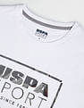 USPA Active Slim Fit Brand Print T-Shirt