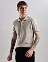 Calvin Klein Jeans Solid Slim Fit Cotton Polo Shirt