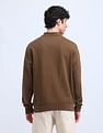 Flying Machine Solid  Relaxed Fit Sweatshirt