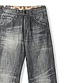 Flying Machine Regular Fit Washed Jeans