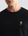 USPA Innerwear Solid Round Neck Loungewear T-Shirt