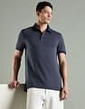 Tommy Hilfiger Kids Printed Regular Fit Cotton Polo T-Shirt