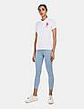 U.S. Polo Assn. Women Solid Pique Polo Shirt