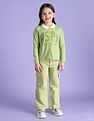U.S. Polo Assn. Kids Girls Logo Cotton Polo Shirt