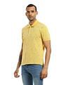 AD by Arvind Floral Print Pique Polo Shirt