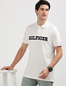 Tommy Hilfiger Monotype Applique Organic Cotton Polo Shirt