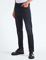 Flying Machine Slash Slim Tapered Dark Wash Jeans