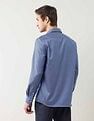 Arrow Manhattan Slim Fit Textured Autopress Shirt