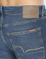 Flying Machine Slash Slim Tapered Fit Stone Wash Classic Vintage Jeans