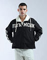 Flying Machine Brand Printed Relaxed Fit Jacket