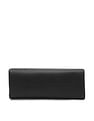 Tommy Hilfiger Solid Black Polyester Tote Bag