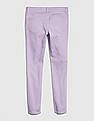 GAP Girls Purple Super Skinny Jeans With Fantastiflex
