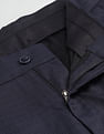 Arrow Newyork Checked Slim Fit Trousers