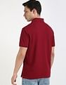 Tommy Hilfiger Solid Regular-Fit Cotton Polo Shirt