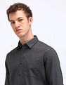 Flying Machine Textured Slim Fit Shirt