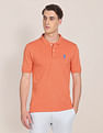 U.S. Polo Assn. Solid Pique Knit Polo Shirt