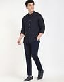 Tommy Hilfiger Solid Regular-Fit Linen Shirt