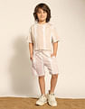 U.S. Polo Assn. Kids Boys Pure Cotton Dyed Shorts